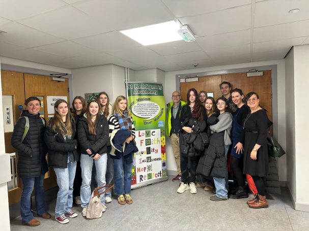 Die Mescheder Gruppe in der St Kentigern's Academy