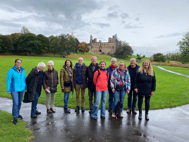 Vor dem Linlithgow Palace